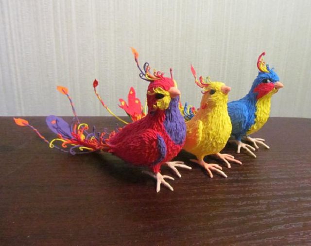 Поделка птица — пошаговый мастер-класс создания красивых искусственных птиц своими руками (80 фото)